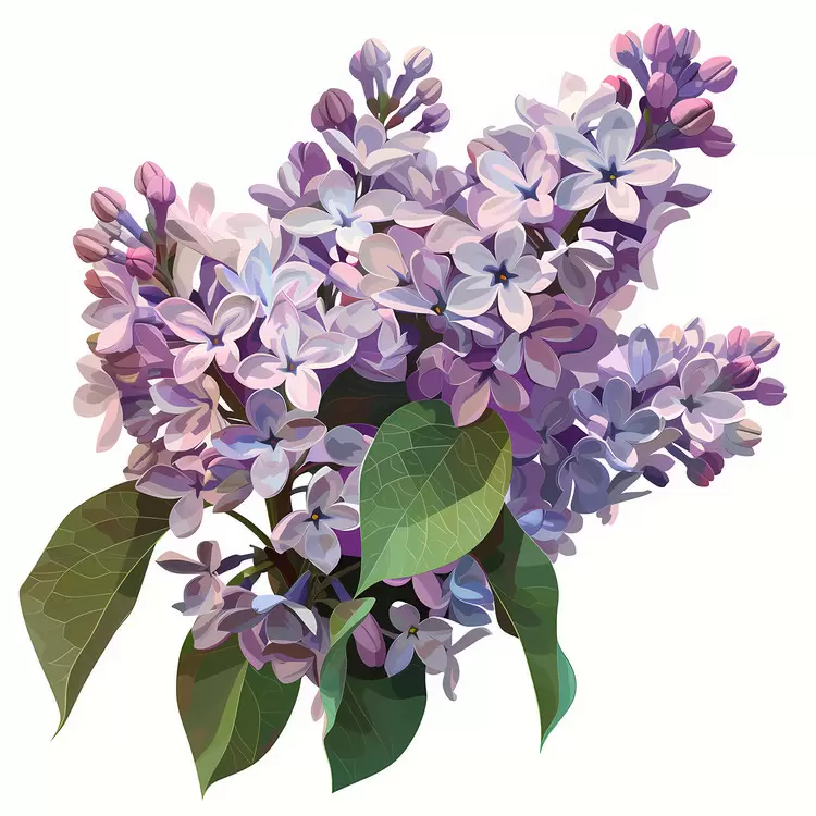 flower Nature Blooms Purple Spring