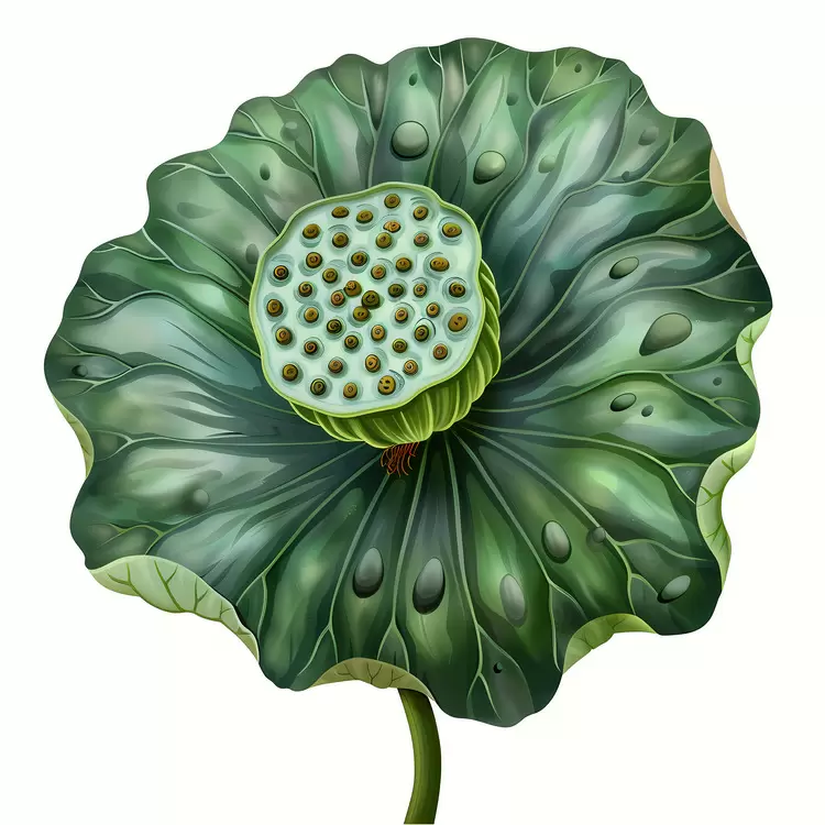 Flower Water droplets Green Blooming Nature