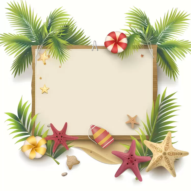 beach umbrella signboard starfish swimwear