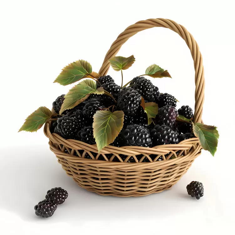 delicious baskets blackberries