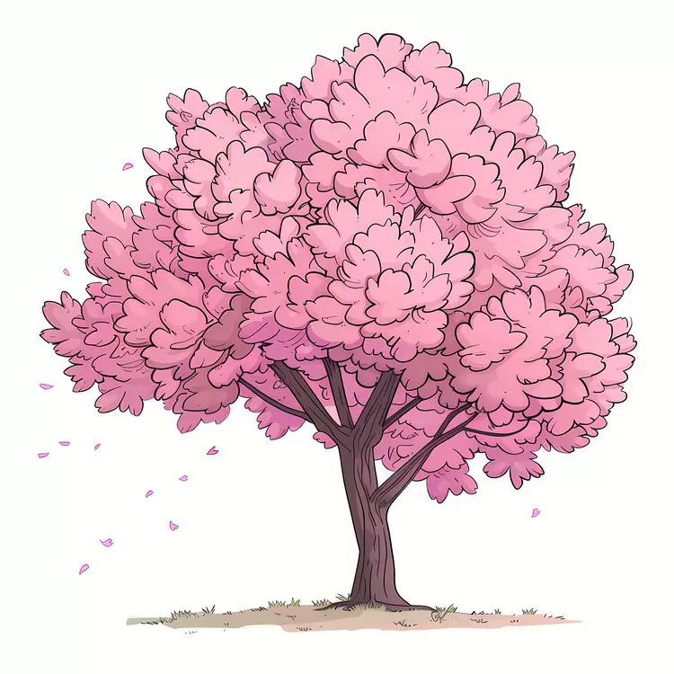 Bloom Tree Pink Tree Petal Tree Fruit Tree Cherry Blossom Tree