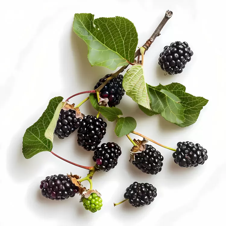 blackberries Client's response natural juicy