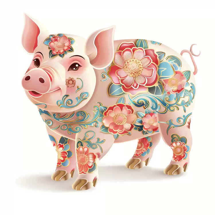 tattoo Chinese Zodiacs rural white background animal