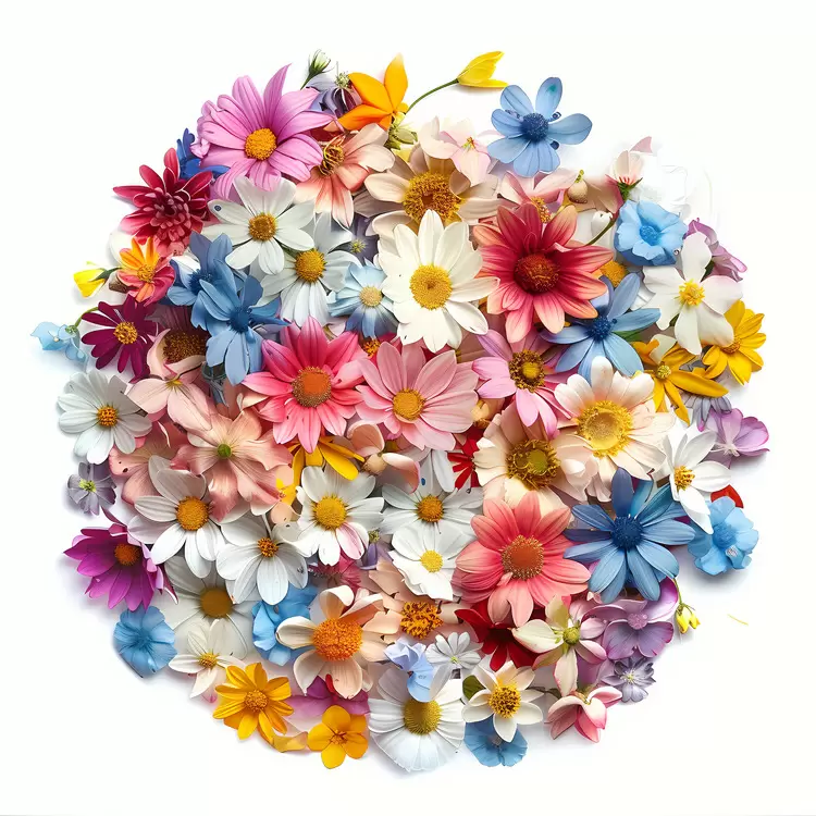 Daisies Petal Power Flower bouquet Fresh Vibrant