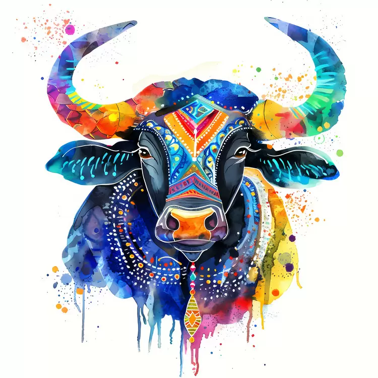 African Taurus Artistic Animal Bovine