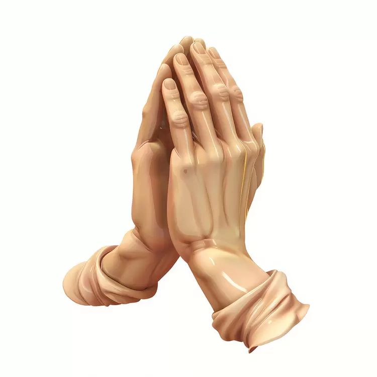 Wrists praying hands Christianity Art