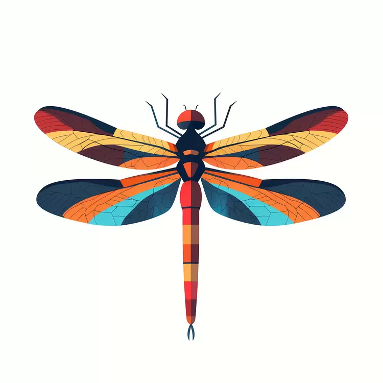 Dragonfly Yellow Green Flying insect