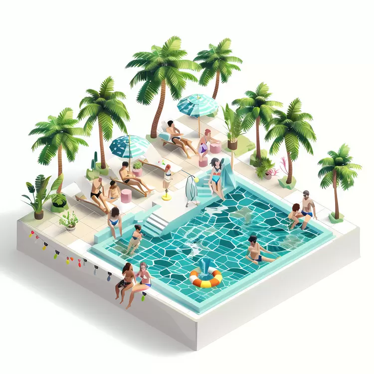 beach summer people sunbathing vacation