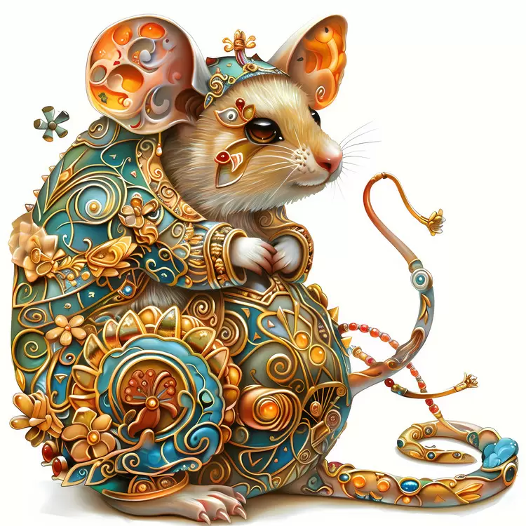 imaginative digital art fantasy mouse