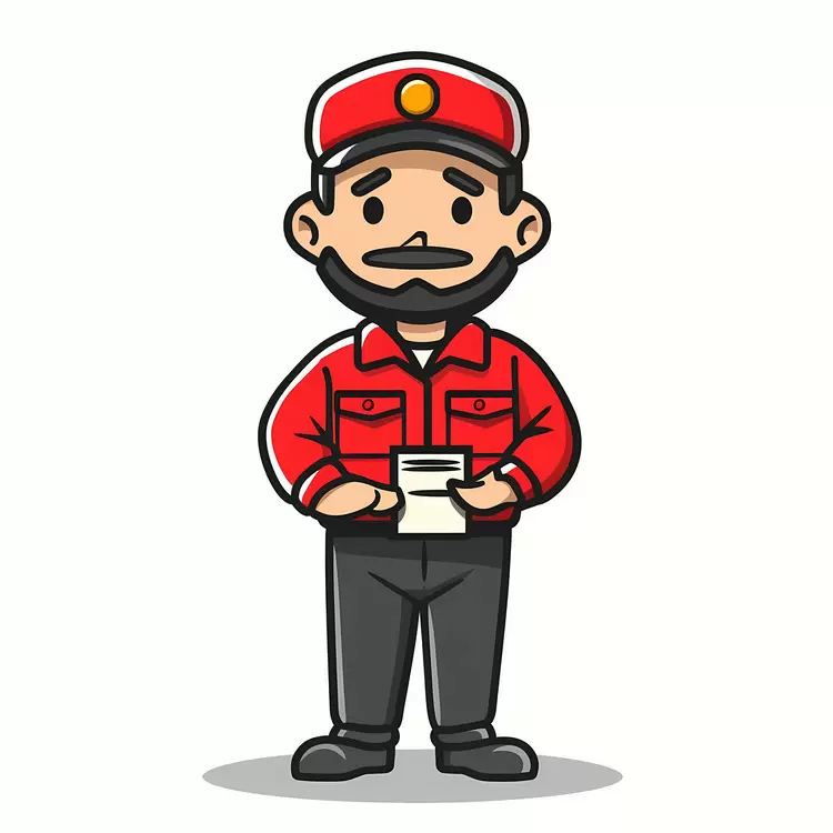 postperson package handler postman courier