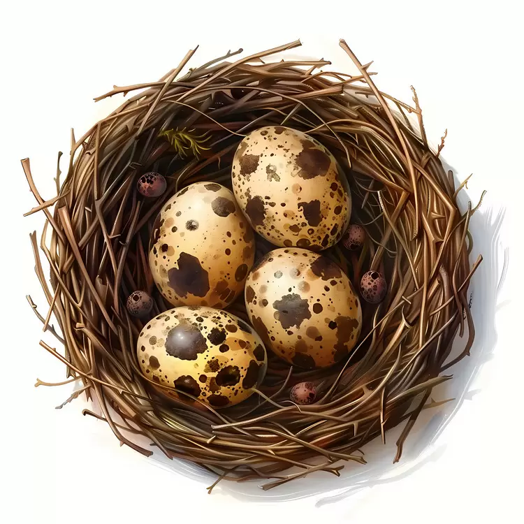 bird eggs Brown and White Eggs Nest Hens' Eggs Birds' Eggs