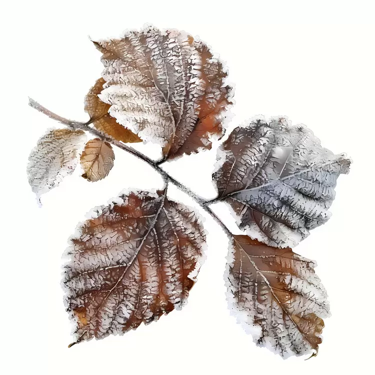 icy frost snowy frozen crusted