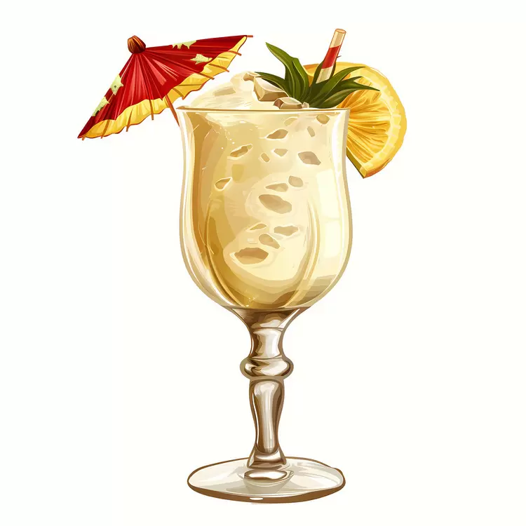 cocktail white background sour mix drink straw
