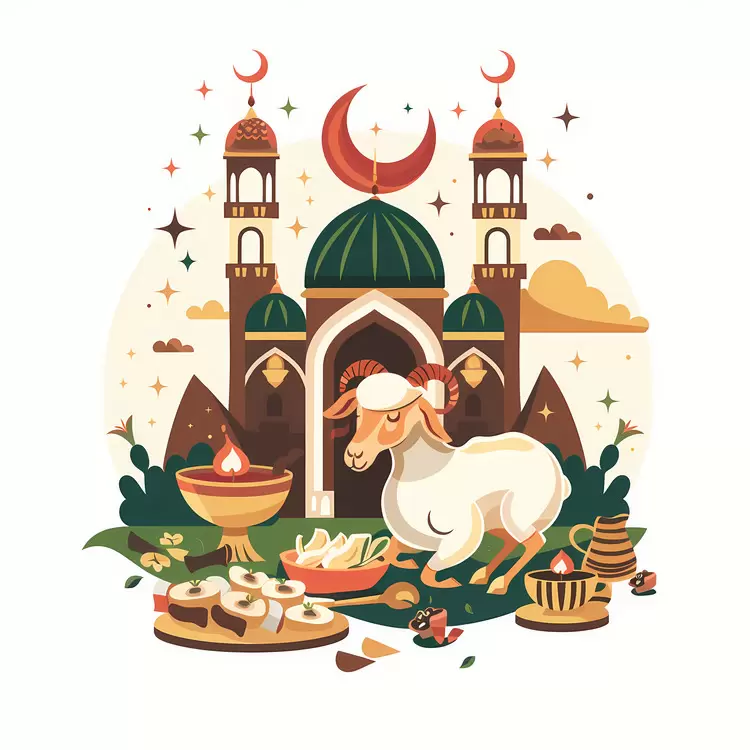 Hajj Islamic architecture Eid al-Adha Arab culture Mosque
