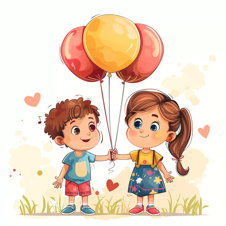 Vector Colorful Party Happy Childrens Day