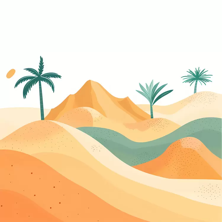 natural scenery arid region barren terrain Desert dunes