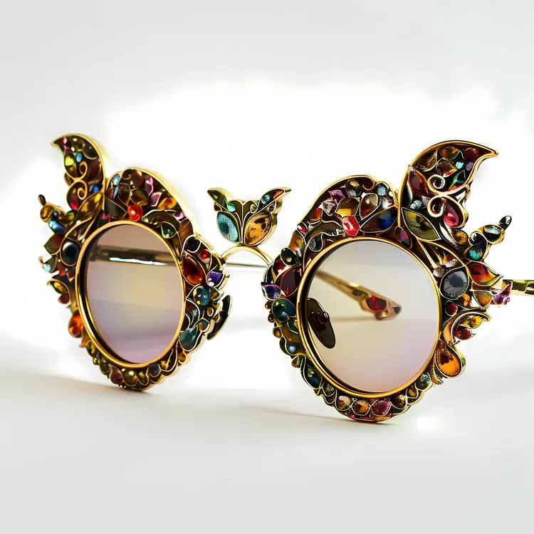 Please answer my questions Give the following unique gold frame glamorous