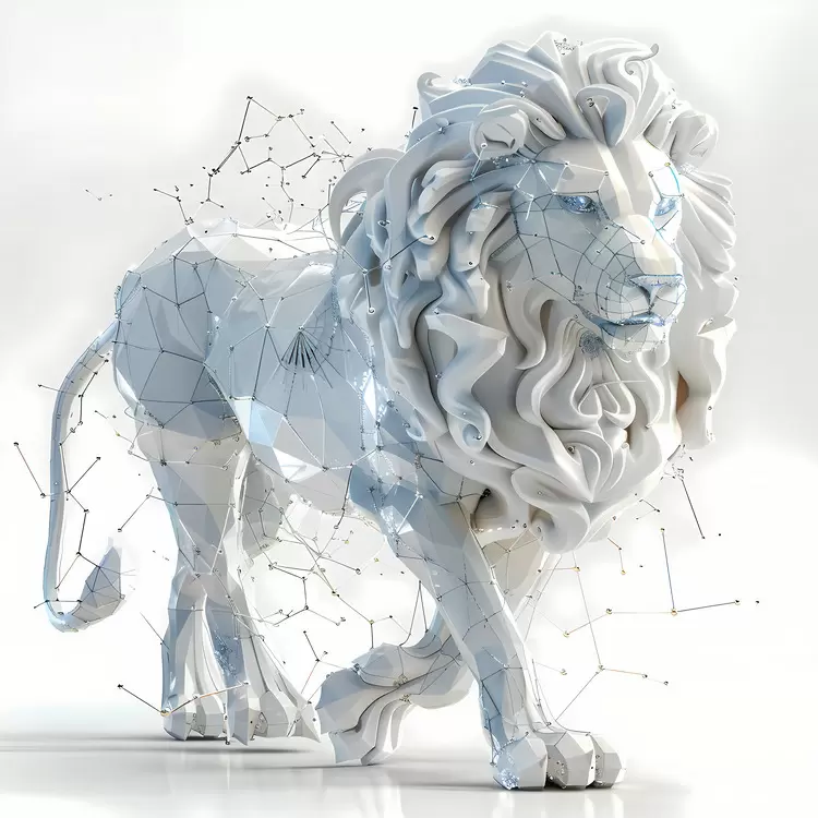 Leo Geometric lion Stylized lion Mythical lion Cryptic lion