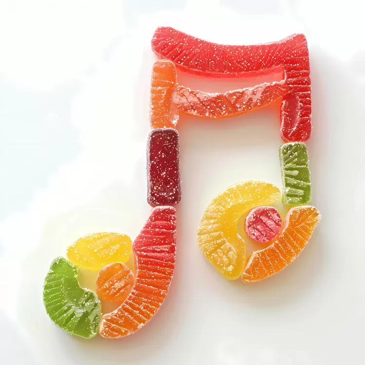 candy fruit juicy colorful gummies