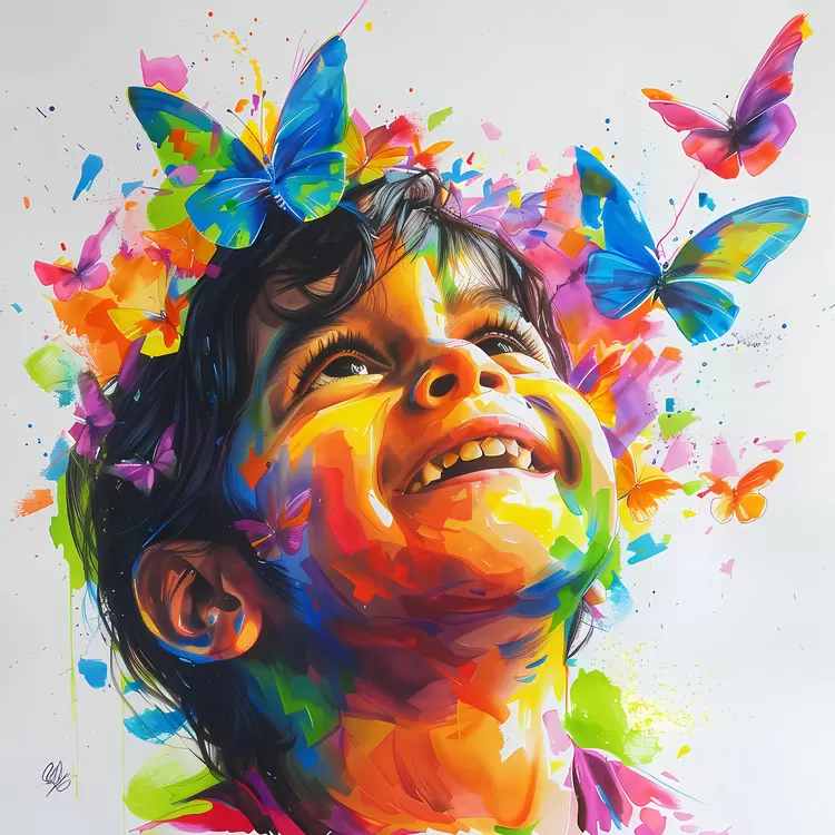 innocent nature flowers joyful colorful
