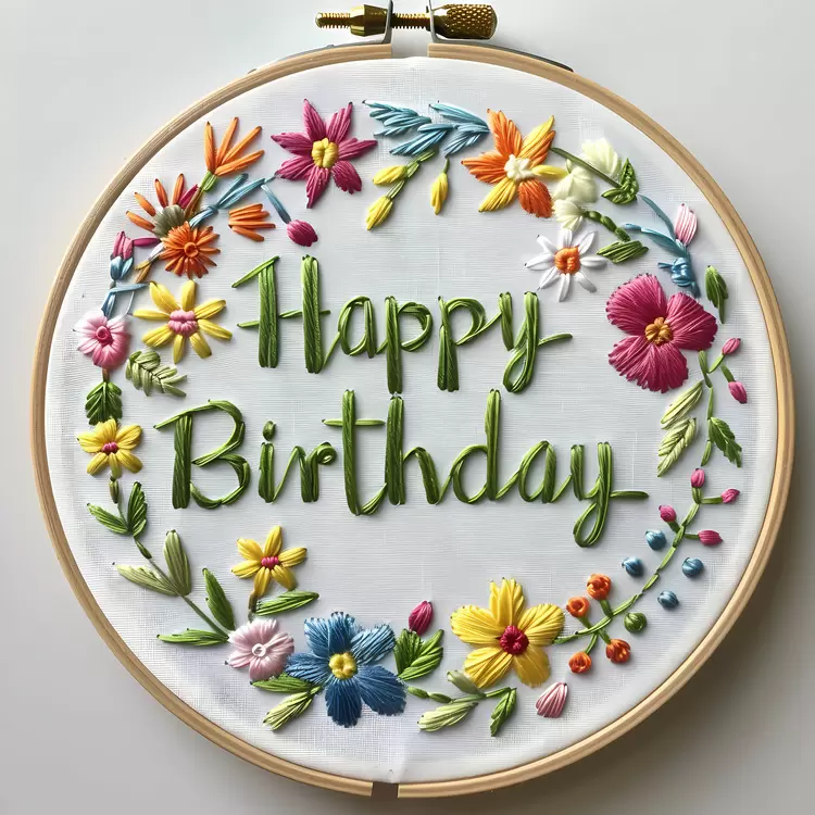 Embellished hoop Embroidery hoop Colorful hoop Flower hoop Embellishments on hoop