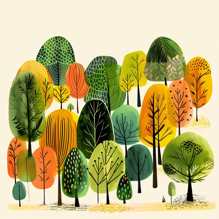 landscape 10 green yellow nature
