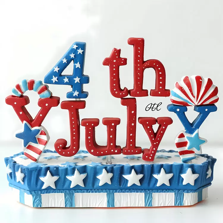 Flag cake Red white and blue cake Independence Day cake 4th of july Patriotic dessert