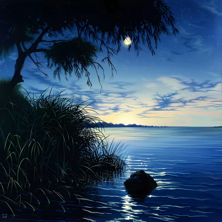 Night Lights Darkness Nature Sensations