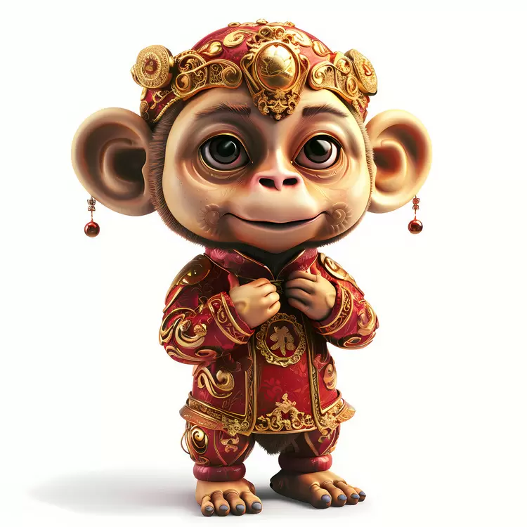 Child Cartoon Animal China Emperor