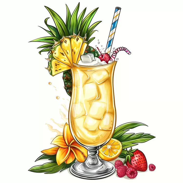 soda mixed drink cocktail beverage