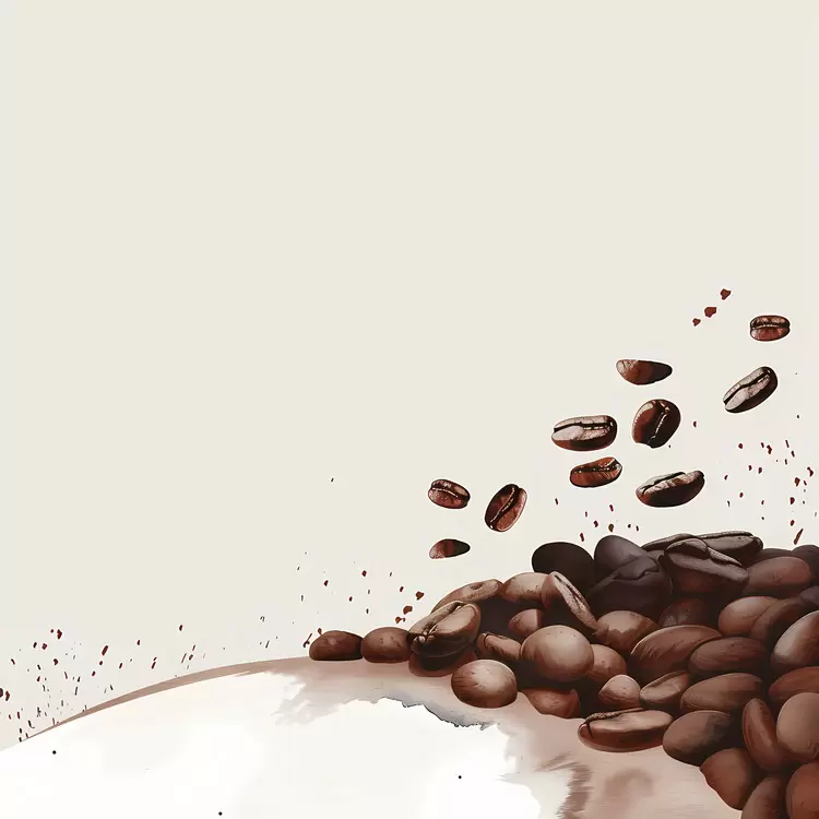 coffee overflow coffee splatter Coffee beans coffee grounds spilled coffee