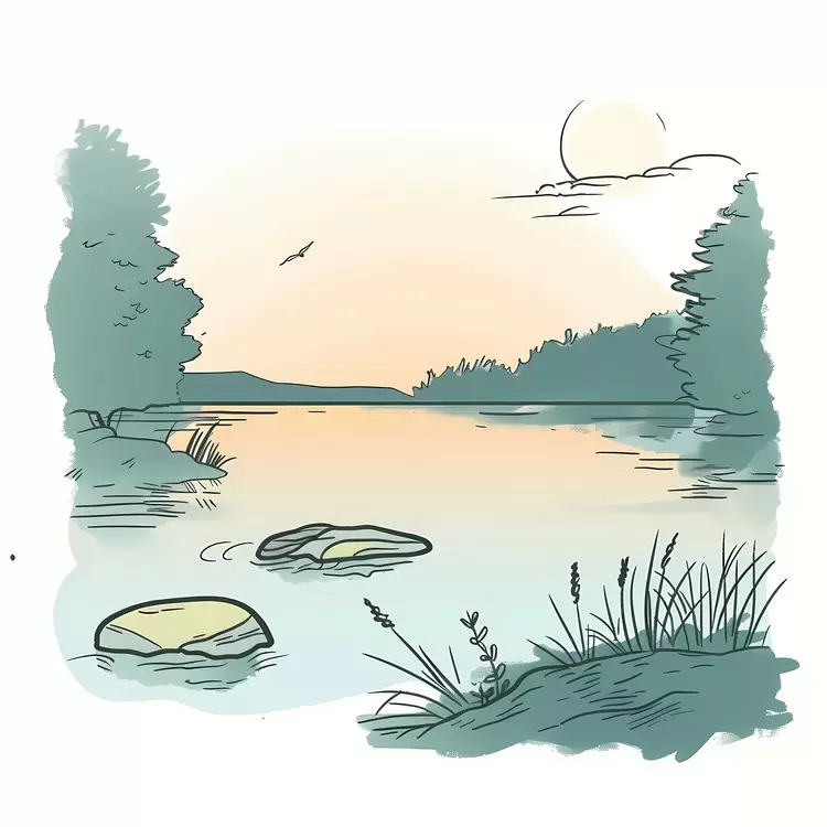 quiet picturesque beautiful rocks aesthetic