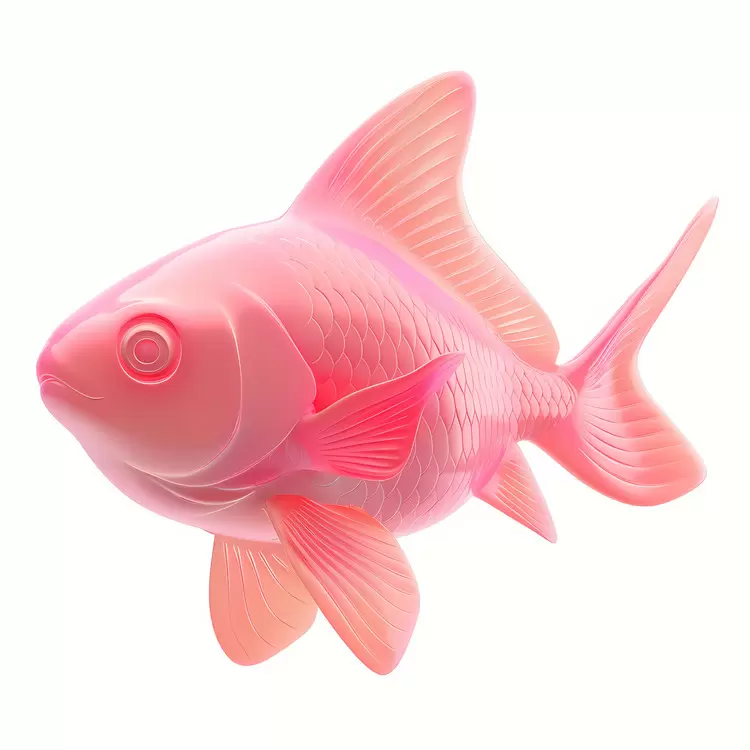 Koi pink Ornamental fish Carp Pond fish