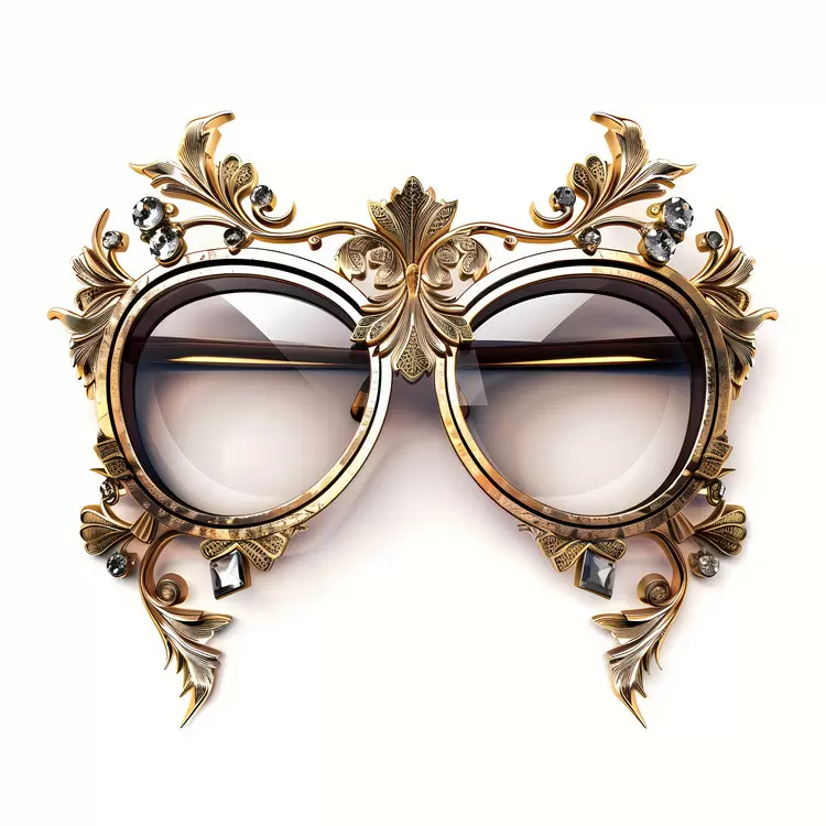 elaborate design decorative gilded gold and silver