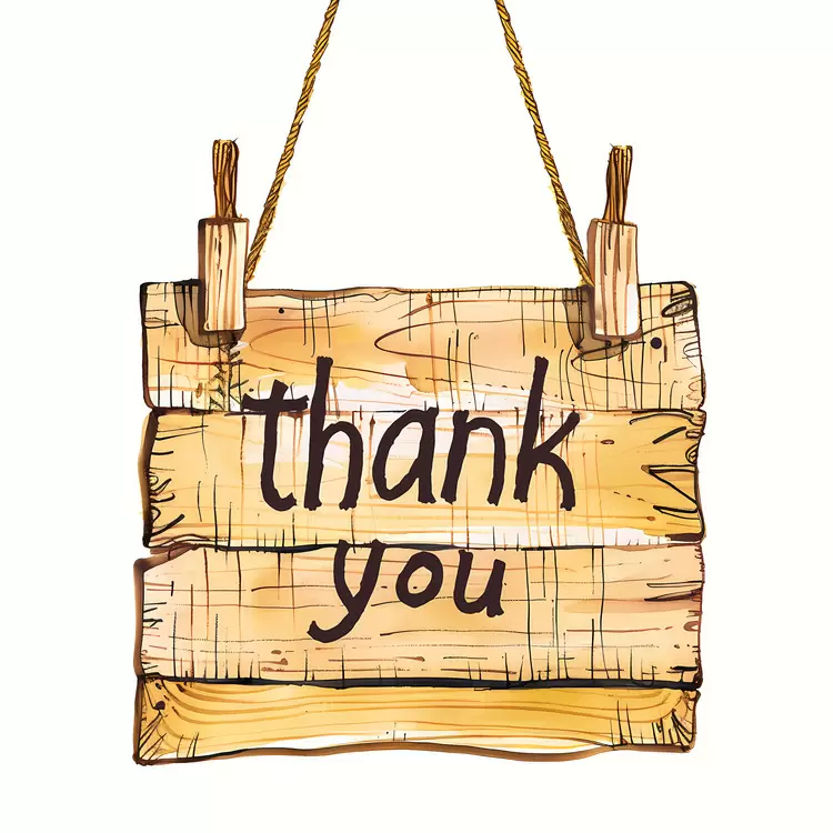 10 DIY art Rustic Thank you message Simple design