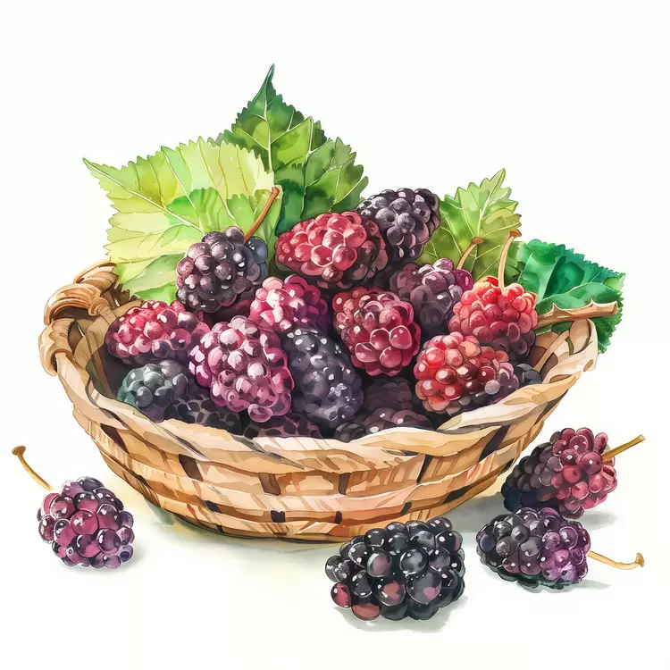 Blackberries Summer time food Juicy fruit Nutritious fruit
