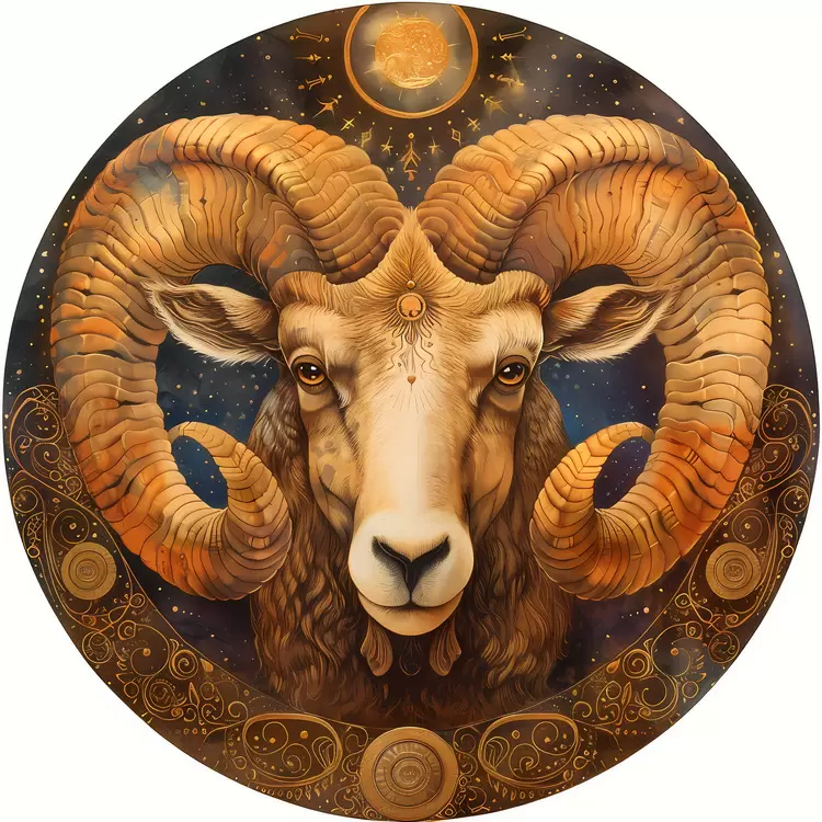 rumi constellations galaxy ram horns