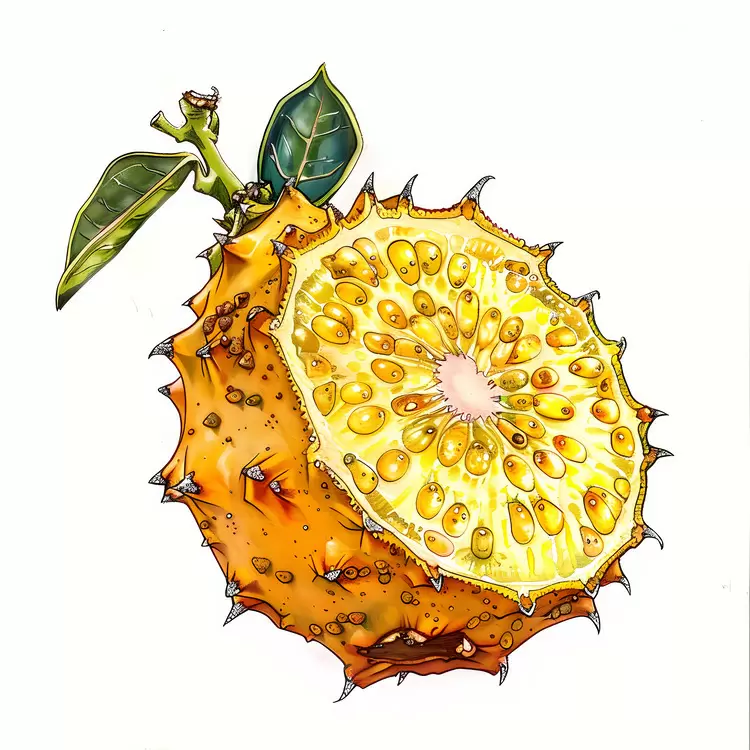 Digital illustrations Sketches Artwork kiwano