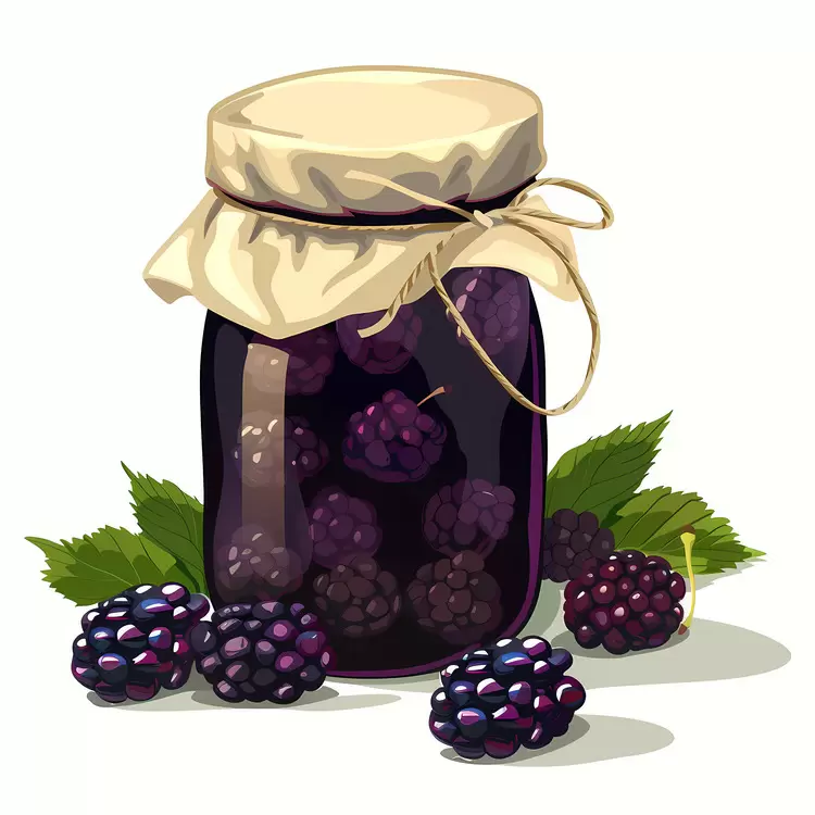 preserving jars mulberries blackberry preserve jar