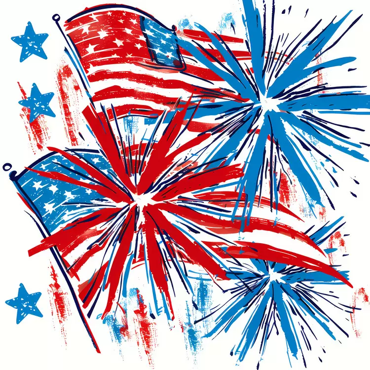 fireworks celebration patriotic freedom celebratory