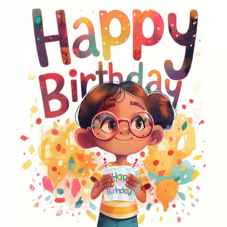 Card Celebrate Happy Birthday Party