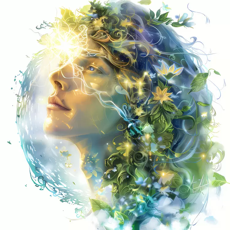 Heavenly Spirit Celestial June Solstice Nostalgic Mood Enchanted