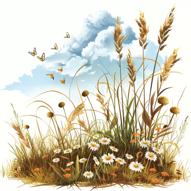 clouds wind sky Prairie butterflies