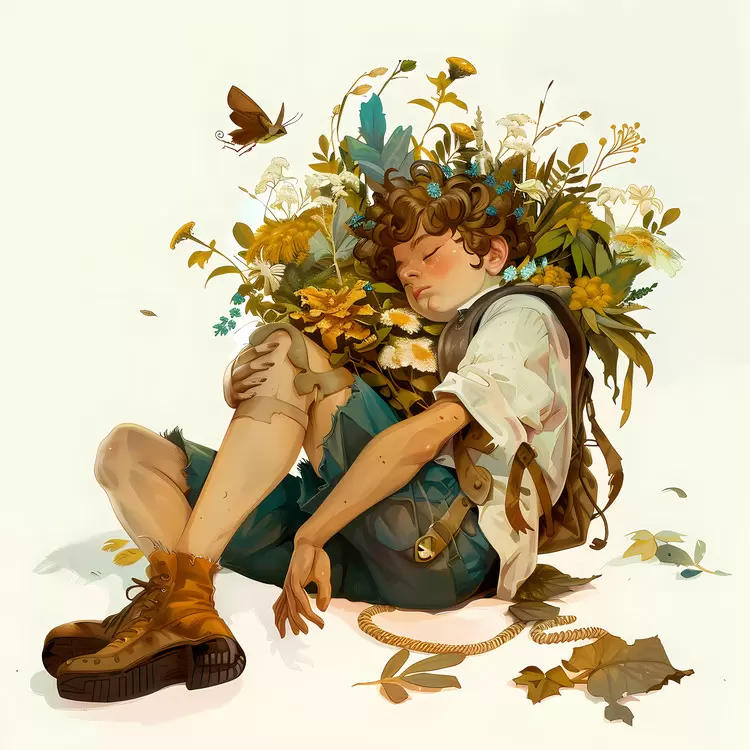 Jungle Grass Mountains Hiking nap