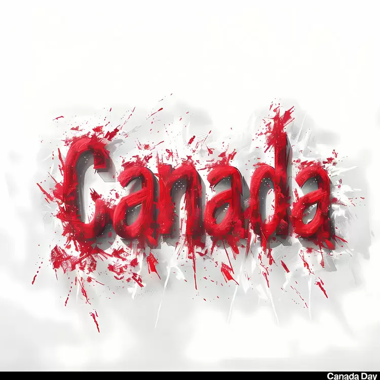Canada's National Symbol Flag of Canada Patriotic Art Flag Celebration Canadian Heritage