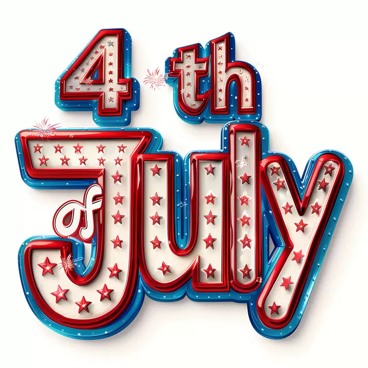 patriotic Independence Day holiday 4th Of July