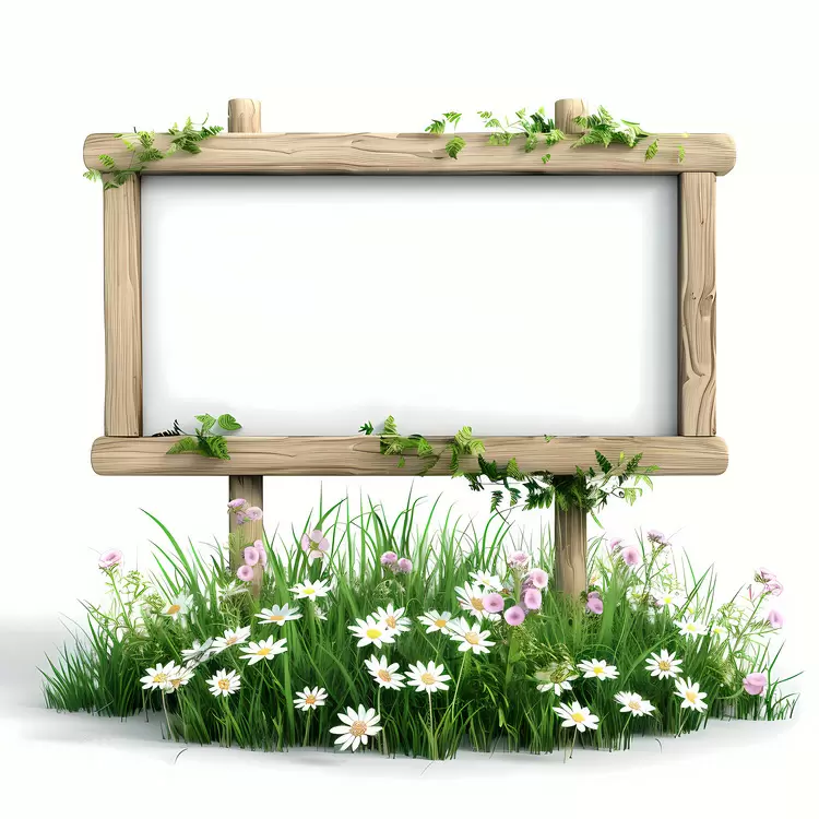Lawn sign board Spring Nature summer