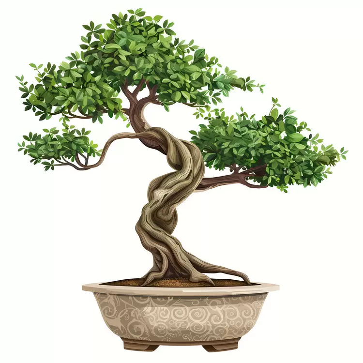 bonsai plant ornamental indoor greenery foliage