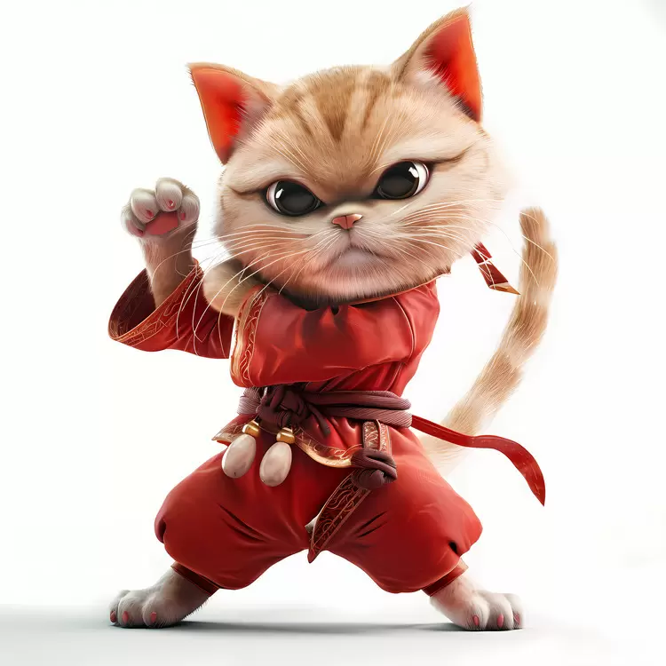 katana martial arts swordplay action tiger