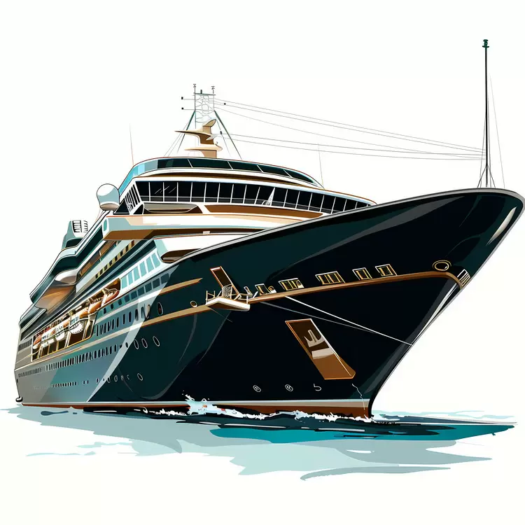 luxurious high end yacht large sleek